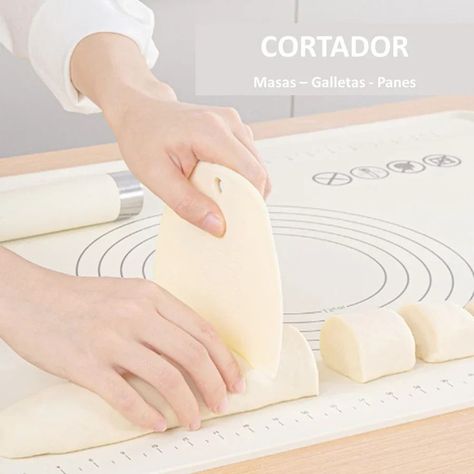 Set 7 Pzas Reposteria Alfombrilla De Horno Kit Utensilios Pasteleria -5
