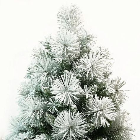 Arbol Nevado Navidad Decoración Arbolito 2.10 M 1200-3