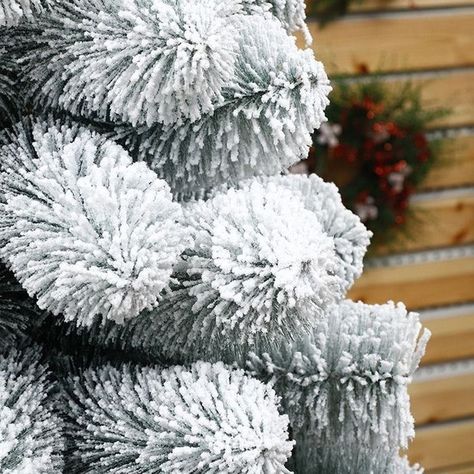Arbol Nevado Navidad Decoración Arbolito 2.10 M 1200-4