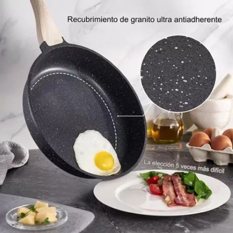 Bateria Cocina 9 Piezas Antiadherente Ceramic Profesional Ollas-5