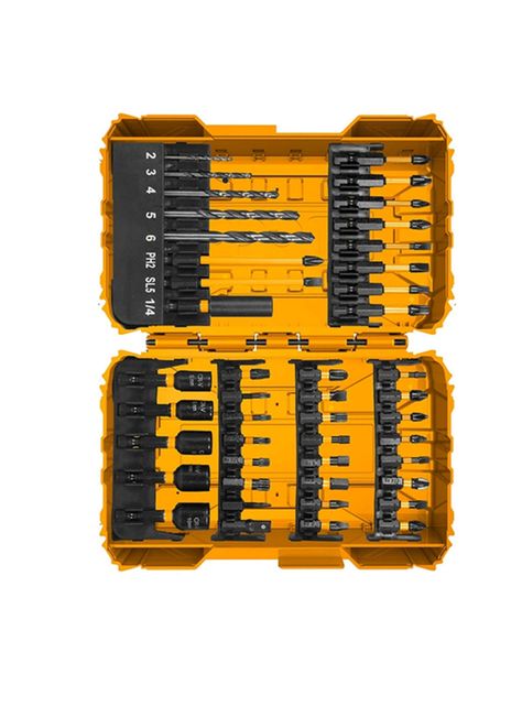Set Juego De Puntas De Impacto 45 Piezas Ingco Akdl24502-2