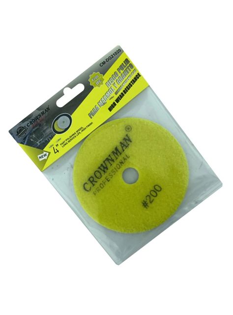 Disco Lija Para Pulir Marmol Granito 4 PulG G: 200-2