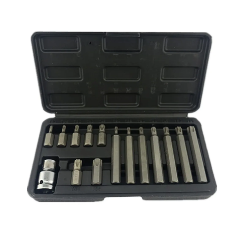 Juego De Puntas Estrella Torx 15 Piezas Mk0782-0