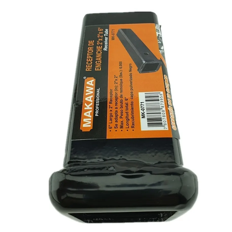 Tubo Receptor De Enganche 2x2x6 Pulgadas Mk0771-2