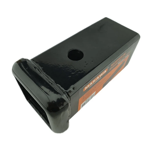 Tubo Receptor De Enganche 2x2x6 Pulgadas Mk0771-1