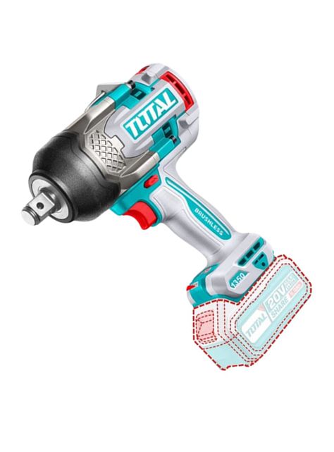 Taladro Pistola Llave Impacto 20v Total Tiwli201351-2