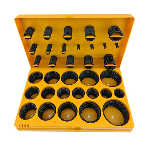 Orrines O-ring Universales 407 Piezas Pulgadas Tmk-0