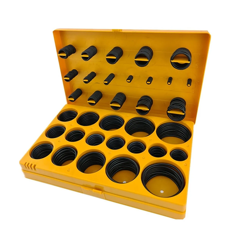 Orrines O-ring Universales 407 Piezas Pulgadas Tmk-1