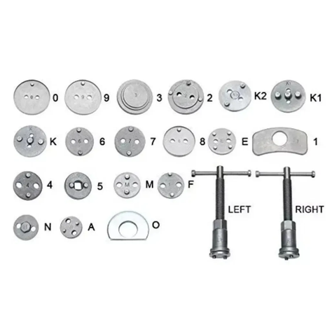 Set Reparacion Compresor Piston Caliper Freno-1
