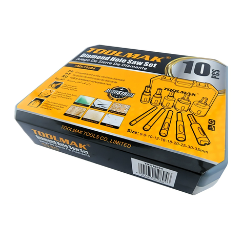 Brocas Copa Ceramica Marmol Vidrio 6-35mm 10 Pcs-2