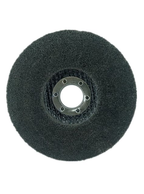 Disco De Esponja 115mm Pulir Inox Madera Acero Mármol 5 Unds-1