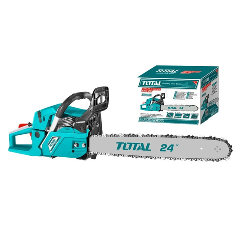 Motosierra Bencinera 62cc 2.4kw 24 Pulgadas Total Tg5602411-1