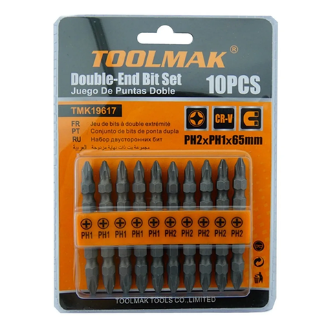 Puntas Phillips Ph2 Ph1 Doble 10 Piezas Tmk19617-0
