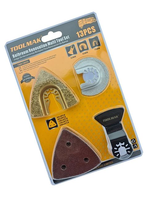 Herramienta Multiples Oscilante Multiuso 13pcs Tmk-1