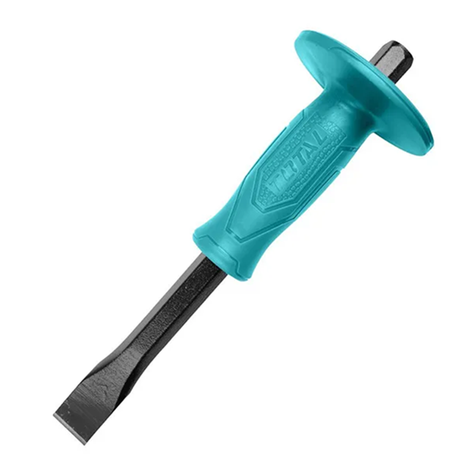Cincel Punta Plana P/ Concreto 22x16x250mm Total Tht4211026-0