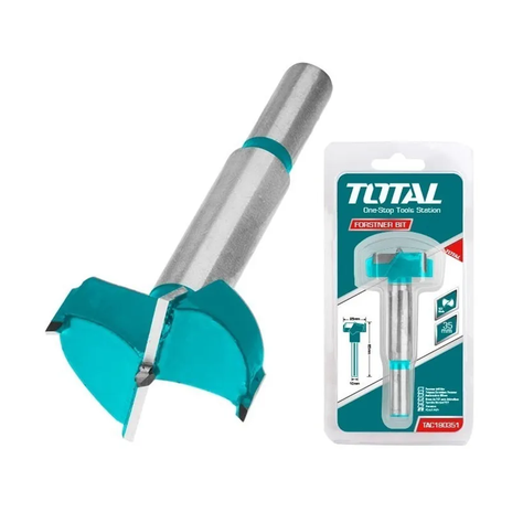 Broca Fortsner Para Madera 35mm Total Tac180351-0