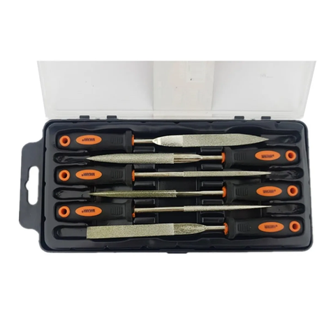 Juego De Limas De Acero 6 Piezas Makawa Mk0840-1