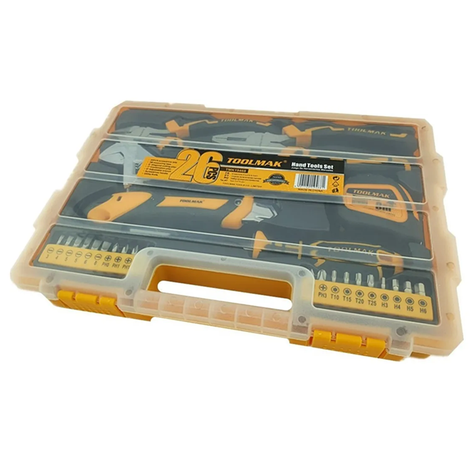 Set De Herramientas Manuales 26 Piezas Tmk19468-3