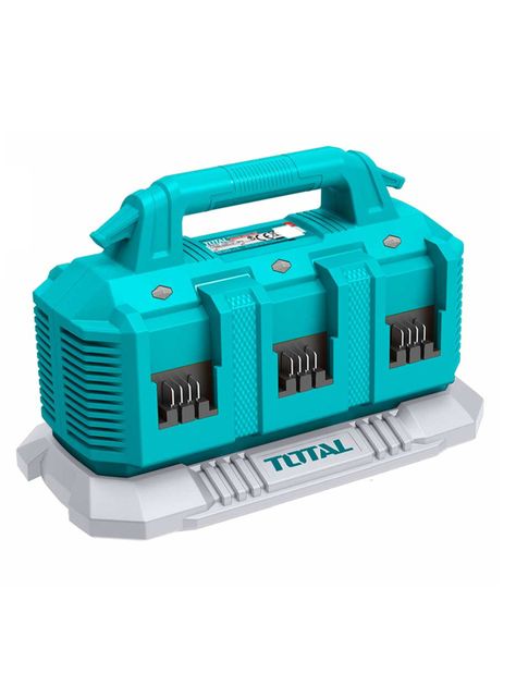 Cargador De Bateria 20v 4ah 6 Puertos Total Tfcli2064  -0