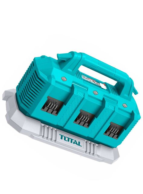 Cargador De Bateria 20v 4ah 6 Puertos Total Tfcli2064  -1