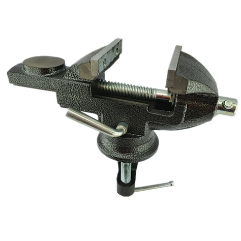 Tornillo De Banco Mesa Base Giratoria 60 X 50 Mm-2