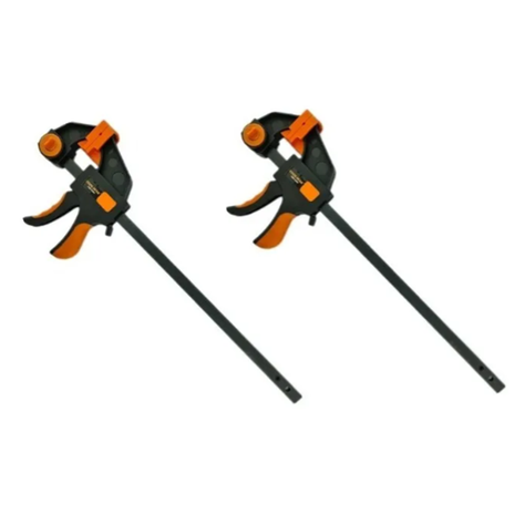 Pack 2 Prensa Rapida 18 Pulgadas 45cm Toolmak-0