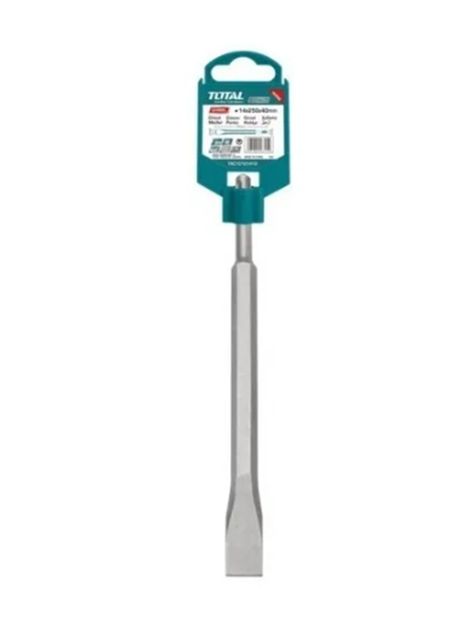Cincel plano rotomartillo sds plus 14x250x20mm total tac15121411-0