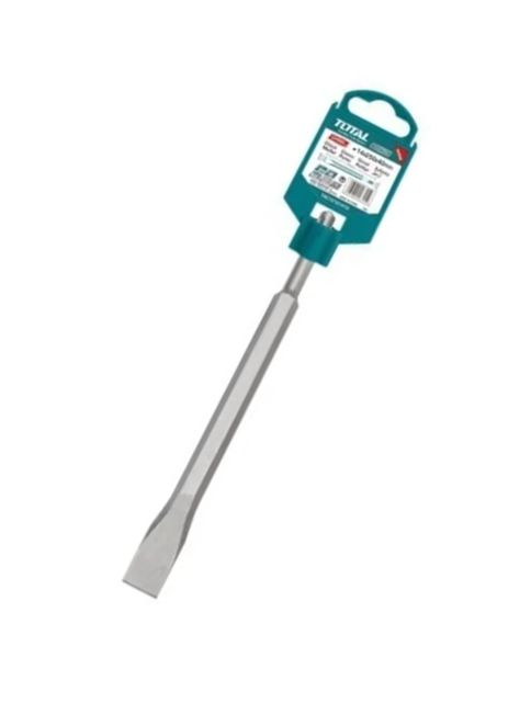 Cincel plano rotomartillo sds plus 14x250x20mm total tac15121411-2
