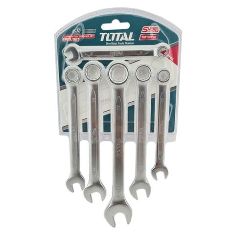 Set Llaves Punta Corona 6 Piezas Total Tht102266-0