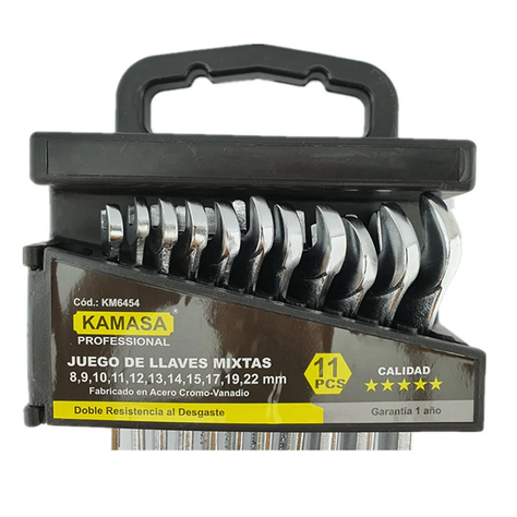 Set De Llaves Punta - Corona 11 Piezas Km6454-1