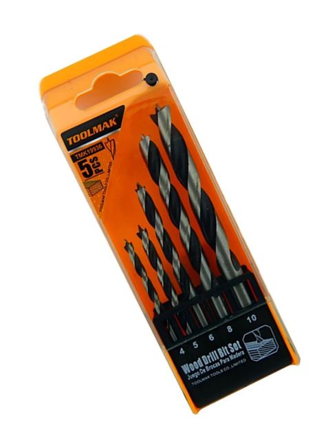 Juego Brocas Para Madera 5 Piezas Tmk19936-1