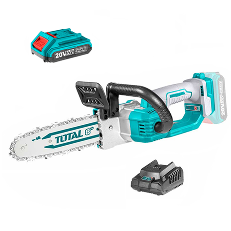 Motosierra 20v 8 Pulg Bat+Carg Total Tgsli20851-0