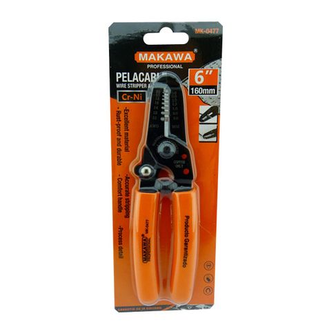 Alicate Pelacable 6 Pulgadas Makawa Mk0477-1