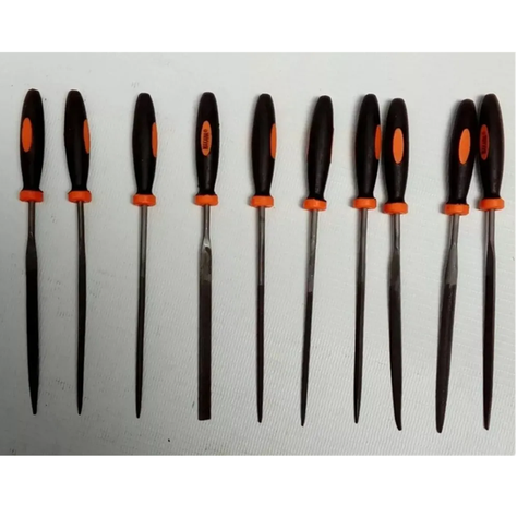 Set De Mini Limas 10 Piezas 3mm X 140mm Mk0569-1
