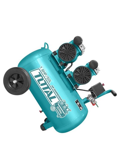 Compresor De Aire Insonoro 50lts 1.6hp Total Tcs2150502-2