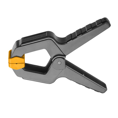 Pinza Abrazadera Resorte 6 PulG Carpinteria Ingco-0