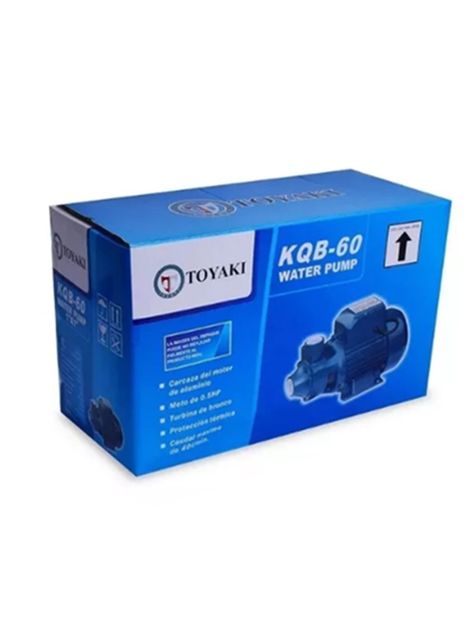 Bomba De Agua Periferica 370w 0.5hp Toyaki Kqb60-1