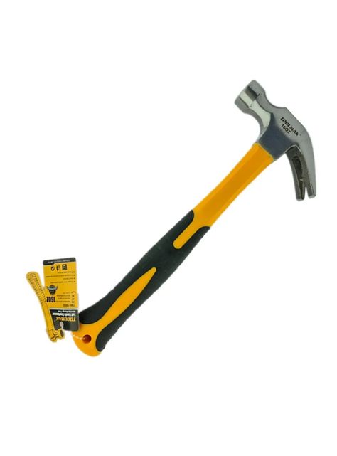 Martillo Mango De Fibra 16oz Toolmak Tmk19052-0