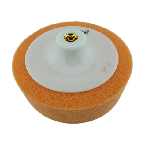 Disco De Esponja Para Pulir 180mm Kamasa Km1158-0