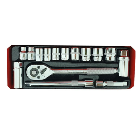 Set De Dados Chicharra Cuadrante 3/8 15 Piezas-2