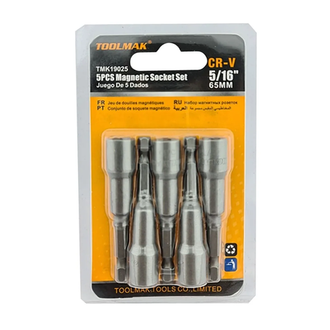 Adaptadores 5/16 Punta Magnetica 5 Piezas Tmk19025-0