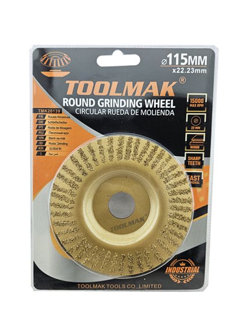 Disco Para Pulir Y Desbaste De Madera 115mm Tmk20139  -0