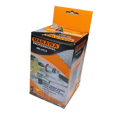 Sierra Copa Diamantado Para Concreto 5 Piezas Mk-2