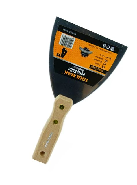 Espatula Recta 4 Pulgadas 100mm Toolmak Tmk19104-2