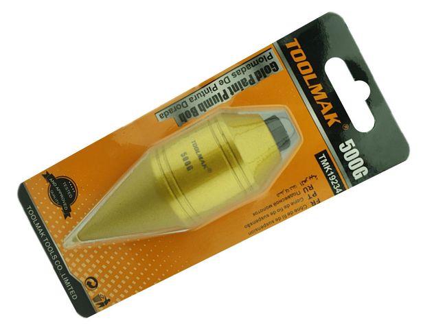 Plomada Plomo Para Albañil 500gr Toolmak Tmk19234-0