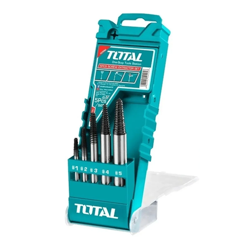 Extractor Tornillo Pernos Cortados 5 Piezas Total-0