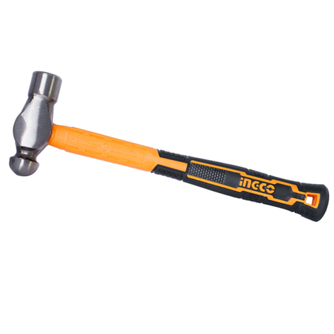 Martillo De Peña Mango De Fibra 16oz Ingco Hbphs8016-0