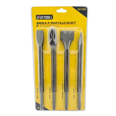 Broca P/ Rotomartillo Sds Plus 4pcs Cr-V Uyustools-0