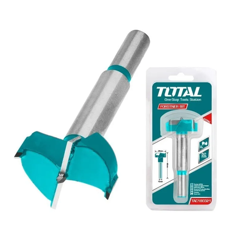 Broca Fortsner Para Madera 32mm Total Tac180321-0