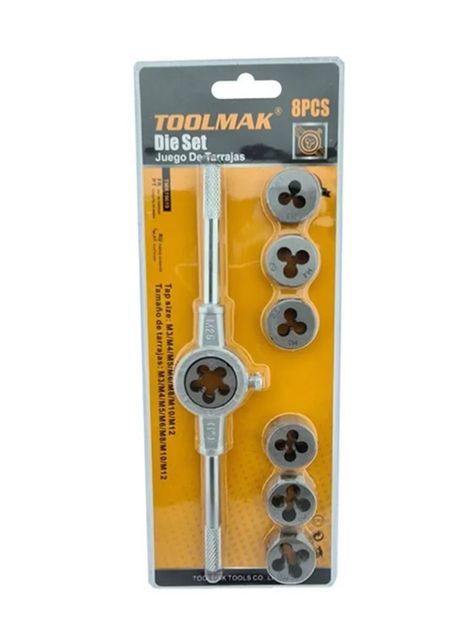 Set Kit Juego De Terrajas Hembra Toolmak Tmk19619-0